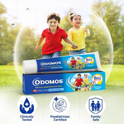 Odomos Non-Sticky Mosquito Repellent Cream 50G