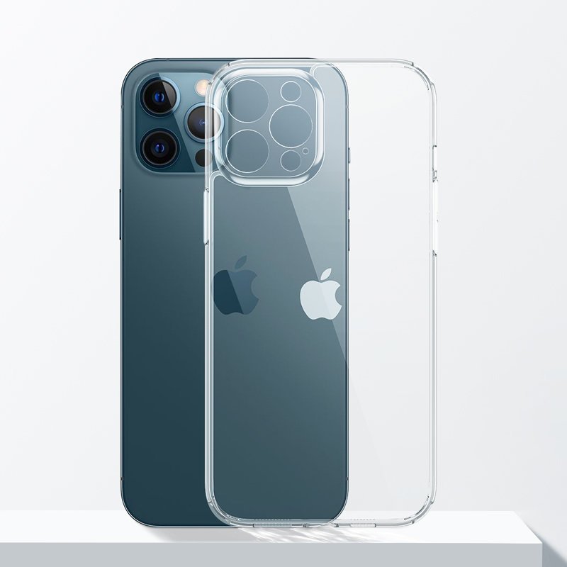 Joyroom Clear Case For IP 13 MINI / Shockproof Full Lens Protection Transparent Cover