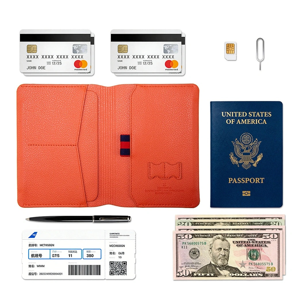 WiWU Master RFID Safe Passport Wallet