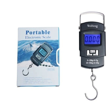50Kg Portable Digital Luggage Scale with LCD Display