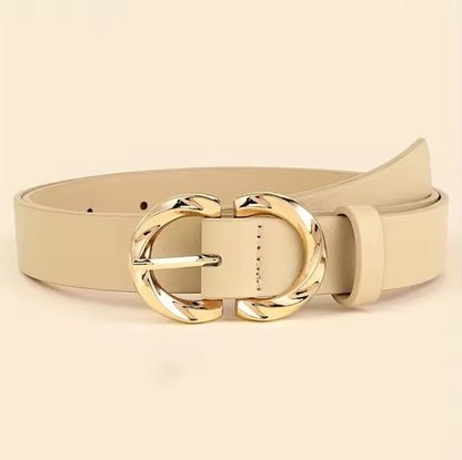 Women'S Minimalist and Stylish Versatile Belts, Classic Belts for Jeans and Dresses, Featuring a Des