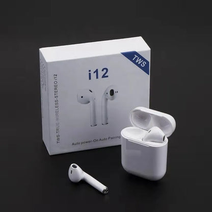 I12 TWS Wireless Earbuds | Bluetooth Earphones & Handsfree Headset