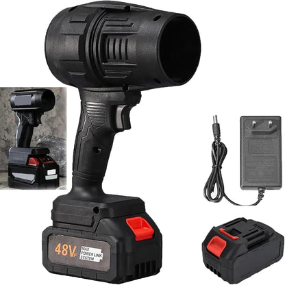 Handheld Electric Turbo Car Dryer Blower: 150,000 RPM Cordless Air Duster for Car Washing & Drying