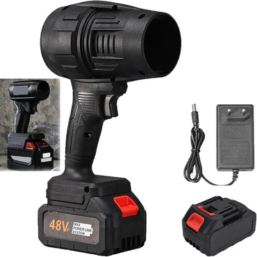 Handheld Electric Turbo Car Dryer Blower: 150,000 RPM Cordless Air Duster for Car Washing & Drying