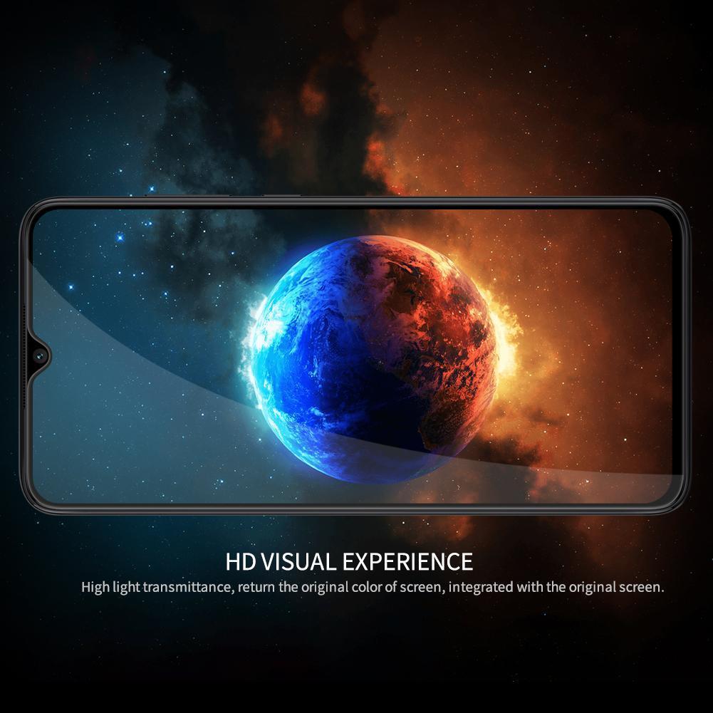 2 in 1 HD Clear Full Tempered Glass Screen Protector for Xiaomi Redmi Note 8 Pro - Black