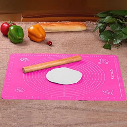 Non-Stick Silicone Baking Large Pastry Mat Non-Slip Silicone Fondant Mat Dough Rolling Mat