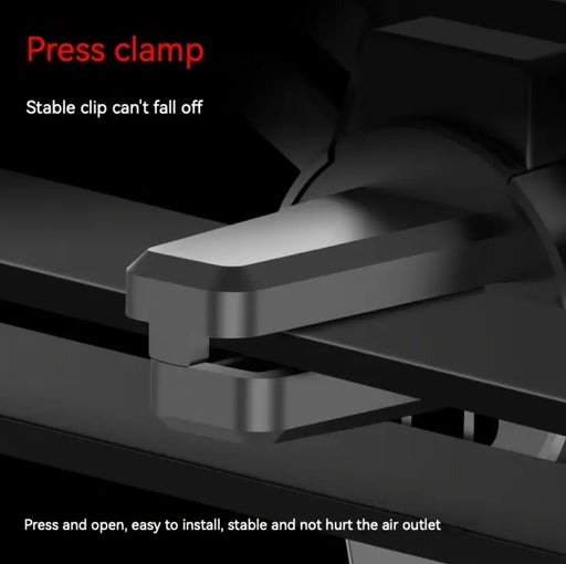 Car Navigation Mobile Phone Holder Car Air Outlet Anti Shaking Gravity Car Holder Factory Mobile