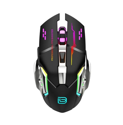 BAJEAL G8 Gaming Mouse DPI Adjustable LED RGB Wired USB 3200DPI Mouse