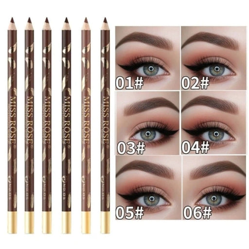 Eyebrow Pencil Waterproofs, Long-Lasting [Tan]