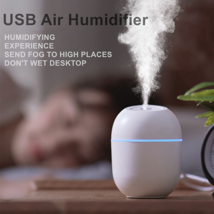 220Ml Portable USB Air Humidifier: Mini Essential Oil Diffuser & Desktop Cool Mist Spray