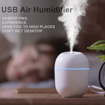 220Ml Portable USB Air Humidifier: Mini Essential Oil Diffuser & Desktop Cool Mist Spray