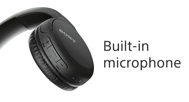 SONY WH-CH510 Wireless Headphones Bluetooth On-Ear Headset with Mic