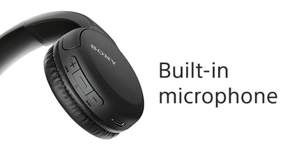 SONY WH-CH510 Wireless Headphones Bluetooth On-Ear Headset with Mic