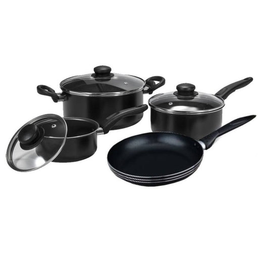 Mitshu 7-Piece Non-Stick Cookware Set – Durable & Scratch-Resistant Kitchen Essentials