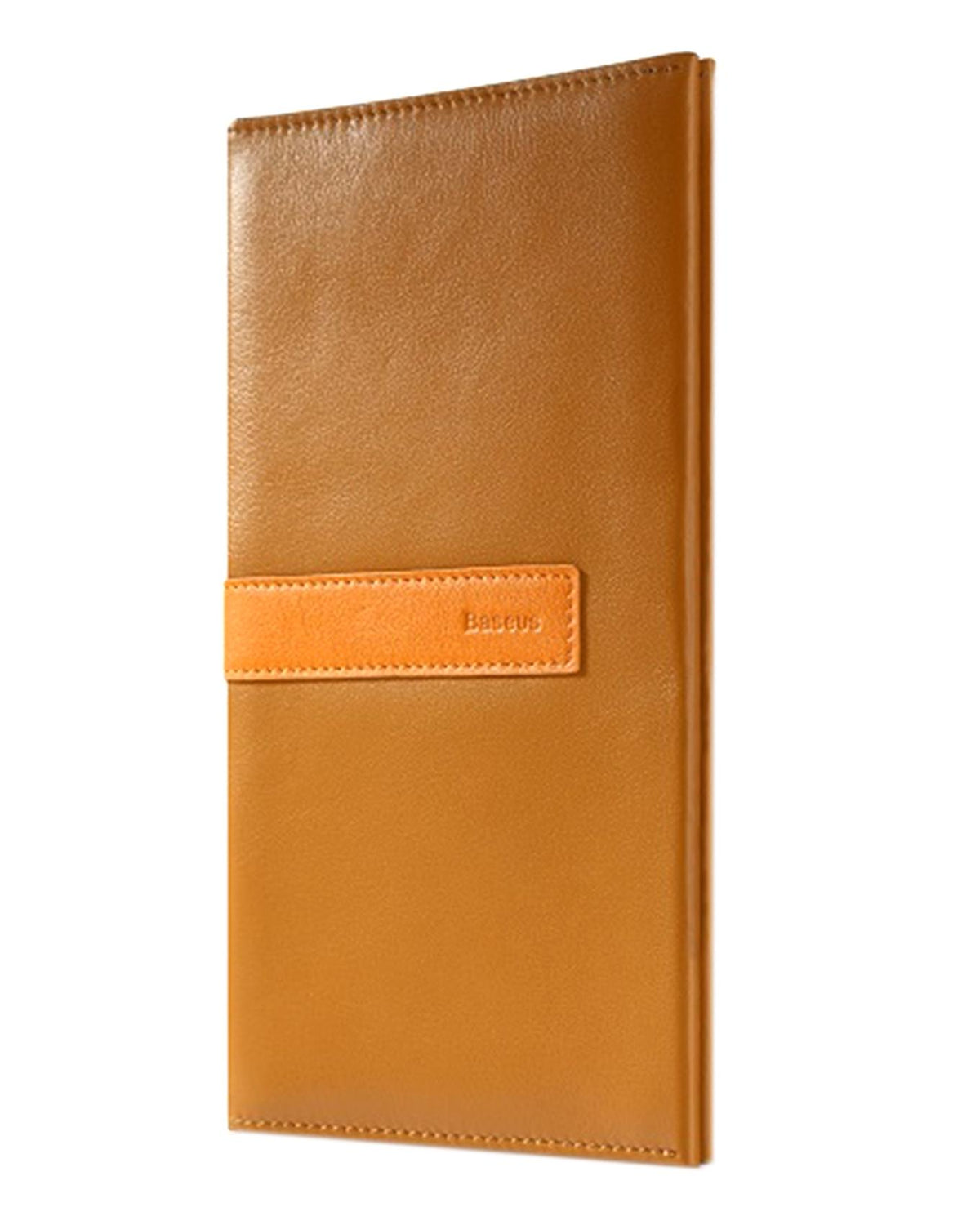 Baseus Chic Series Leather Wallet Case For Smartphones under 5.5 Inches - Brown