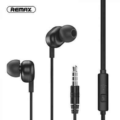 Remax RW-105 Wired Earphone Stereo Sound Earbuds In-Ear Headset for Phone Call Music Headphones with Microphone 3.5mm Plug