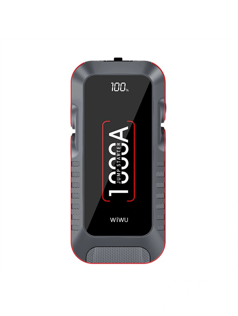 WiWU 1000A Car Power Inverter 12V Portable Jump Starter Multi Function USB Car adapter JS001