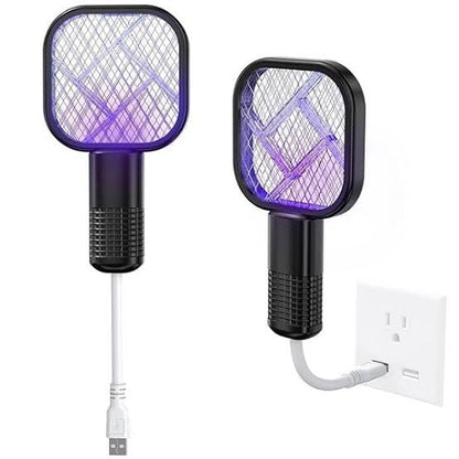 2 In 1 USB Mini Electric Mosquito Swatter