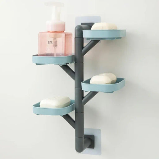 Wall-Mounted Soap Dish Multi-Layer