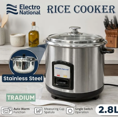 Automatic Electric Rice Cooker 2.8L