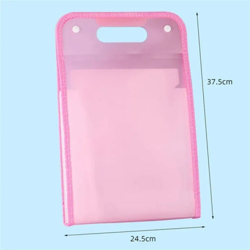 Office Storage, Portable File Bag Layers Data Book Large Capacity File Holder