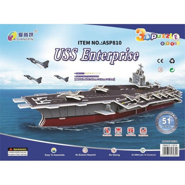 USS Enterprises 3D Puzzle DIY Kit