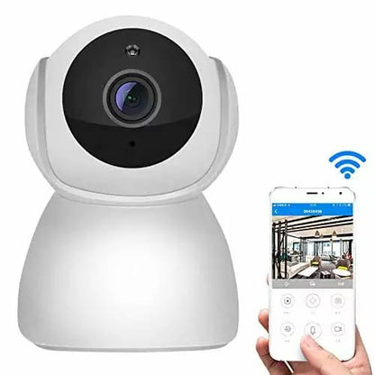 Smart WiFi IP CCTV PTZ V380 Surveillance Camera WIFI Video Home Security Camera 360° Night Vision CC