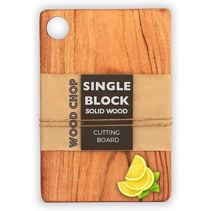 Wood Cutting Board Single Block Solid Wood Bamboo
