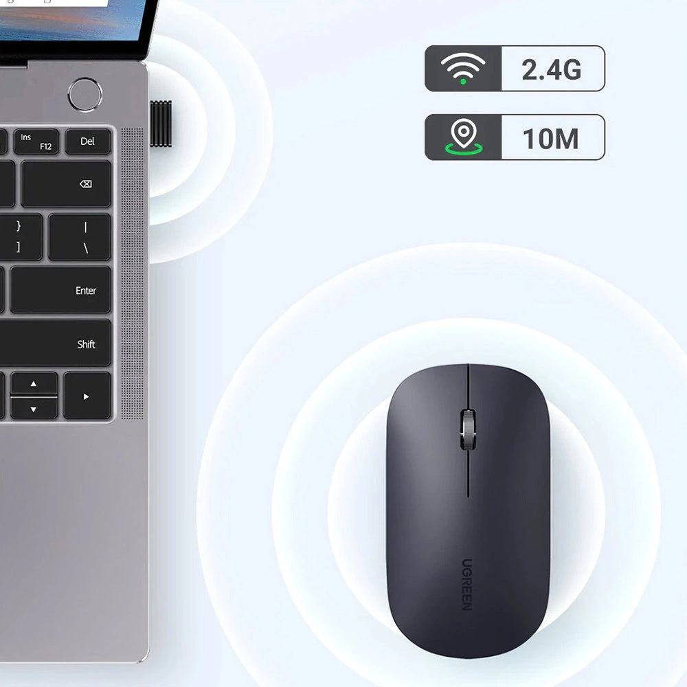 UGREEN Portable Wireless Mouse – MU001 - 90372