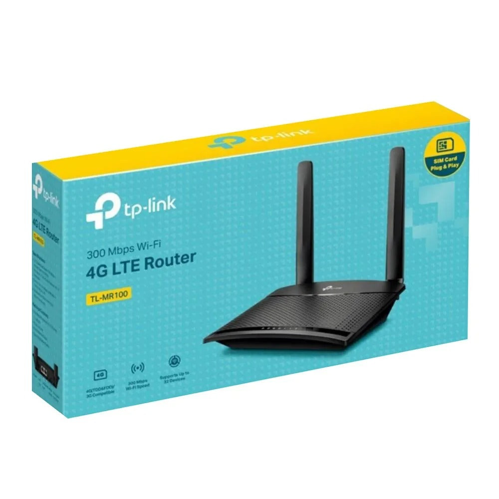 TP LINK TL-MR100 300 Mbps Wireless N 4G LTE Router