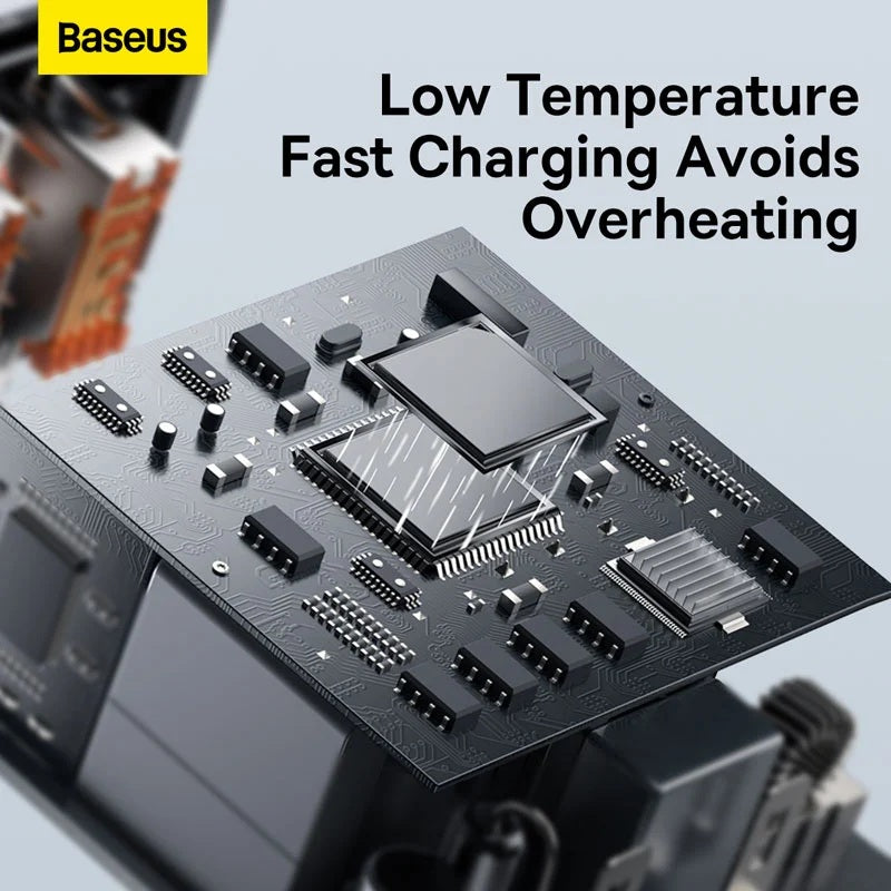 Baseus 30W Compact Fast Charger 2USB + TYPE-C