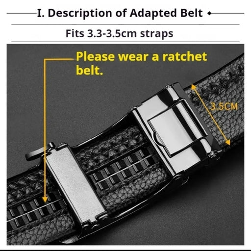 Executive Auto Buckle Belt -02