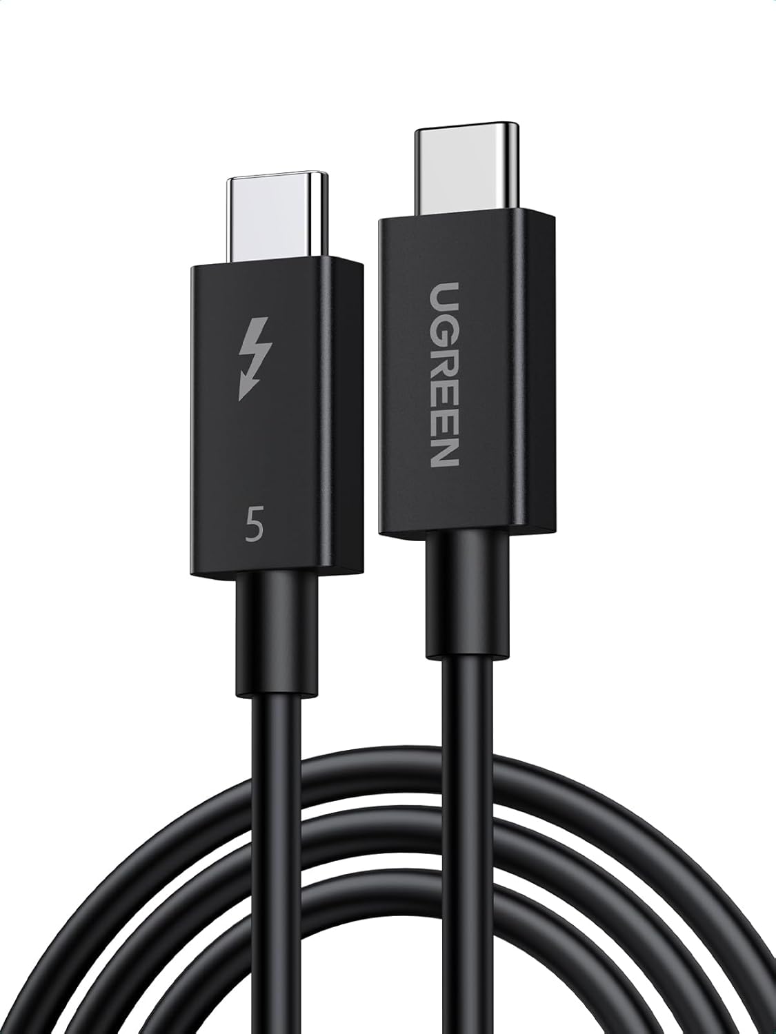 UGREEN 45996 240W 80Gbps Thunderbolt 5 Cable with 120Gbps Bandwidth Boost, Intel Certified USB C Cable, 16K/8K@60Hz Compatibl