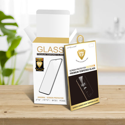 For Samsung Galaxy A01 - Super D Transparent Ultra Clear Shining Edge Tempered Glass Screen Protector