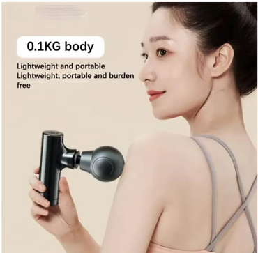 Portable Handheld Muscle Massage Gun | Deep Tissue Percussion Body Massager for Back, Neck & Legs