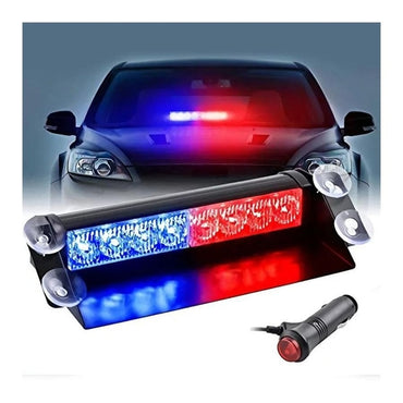 New Luxury Car VIP LED Strobe Flash Light for Vehicles Emergency Warning with Metal Cover