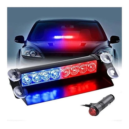 New Luxury Car VIP LED Strobe Flash Light for Vehicles Emergency Warning with Metal Cover