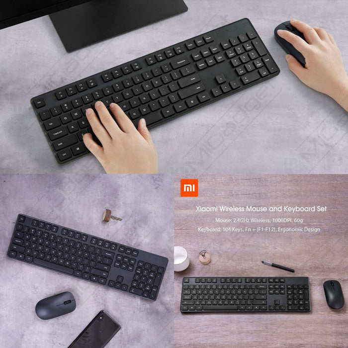 Xiaomi Mi Wireless Keyboard Mouse Combo 2.4GHz – WXJS02YM