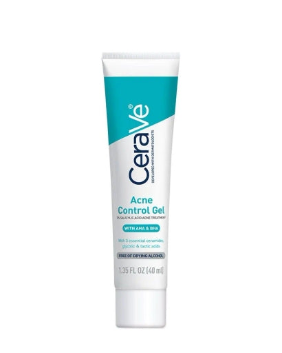 CeraVe Acne Control Gel for Face and Body 40 Ml Skin Care Product
