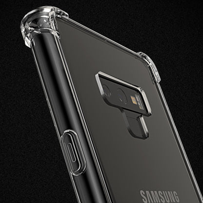 Anti Shock Corner Bumper Air Bag Soft Transparent Cover For Samsung Galaxy Note 9