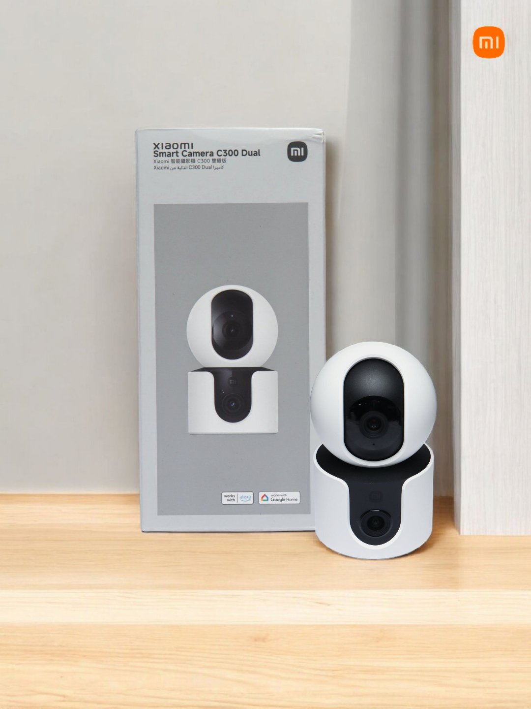 XIAOMI C300 Dual Smart 3MP Dual-Lens Security Camera with Dual-Band Wi-Fi 6 Camera