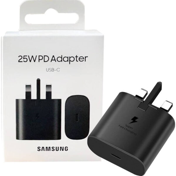 Samsung 25W PD 3 Pin Original Adapter Type-C