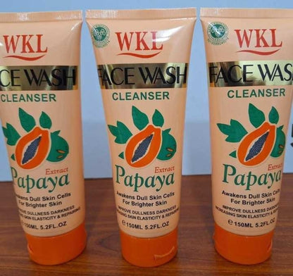 Wkl Papaya Whitening & Refreshing Face WashWkl Papaya Whitening & Refreshing Face Wash