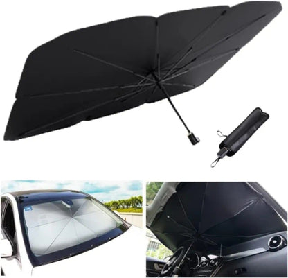 Car Sun Shade Parasol, Windshield, Foldable, Easy Installation, Easy Storage