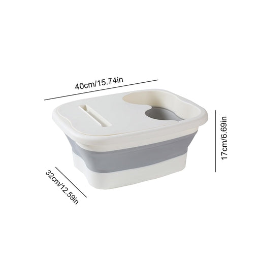 Foldable Foot Soaking Basin, Leakproof Pedicure Soak Tub, Foot Spa Machine, Foot Spa Massager