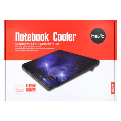 Havit HV-F2035 Cooling Pad For 14" - 15.6" Notebook Laptops