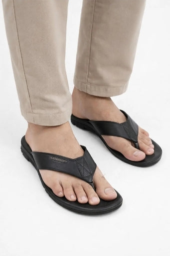 KADAMSOFT 9505 Men’s Comfort Slippers – Black