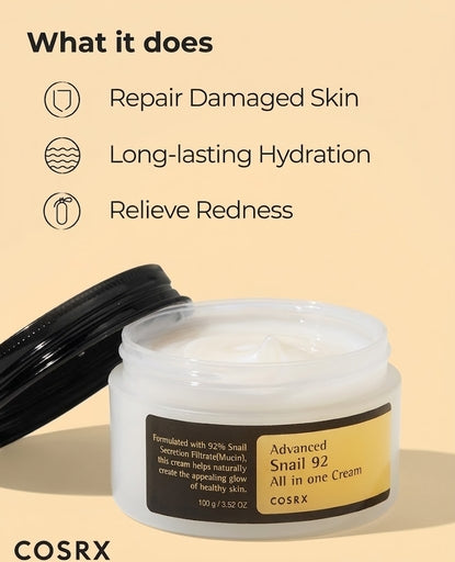 Cosrx Advanced Snail 92 All in One Cream 100G