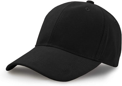 Premium Black Baseball Cap for Men & Women | High-Quality Street Style Fashion Hat