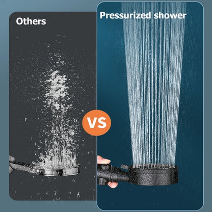 5-Mode High-Pressure Water-Saving Handheld Shower Head, Multifunctional Strong Boost Showerhead